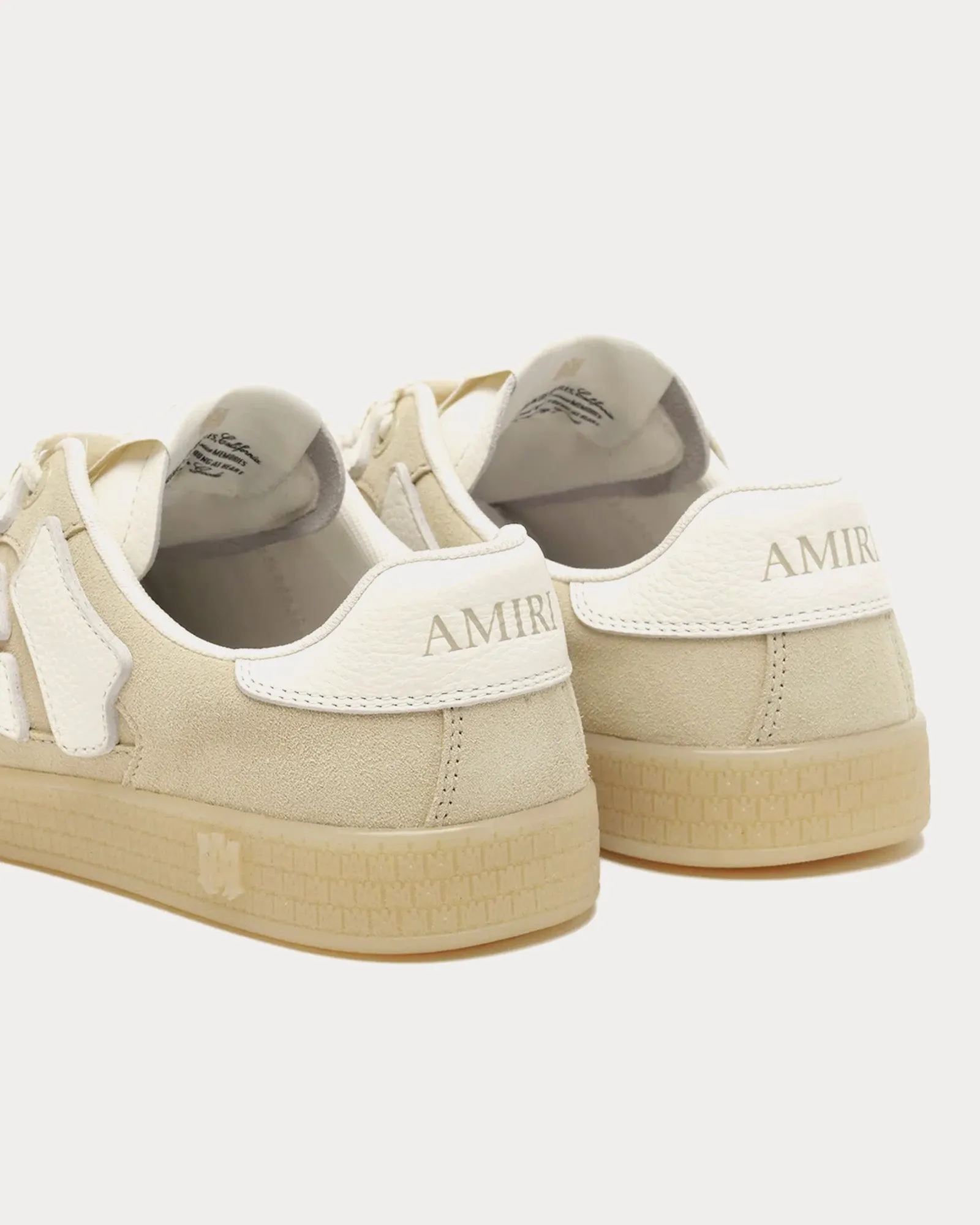 Pacific Bones Sand Low Top Sneakers