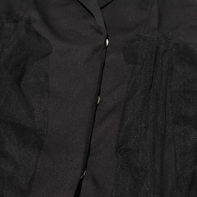 Paisley™ | V-Neck Suit Mesh Curve-Enhancing Splicing Dress