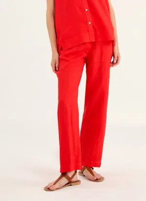 Pull On Linen Pants