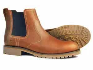 SALE Mens EXMOOR Boot Havana Leather with rubber sole by Orca Bay