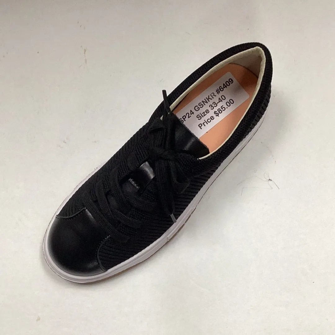 SALE SP24 Boutaccelli Gwyn Moc Lace Leather/Sock Sneaker