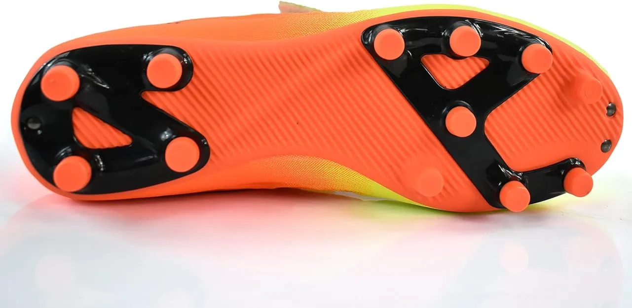 Senior Aztec Orange Ignisio Lace Up Rugby Football Boot