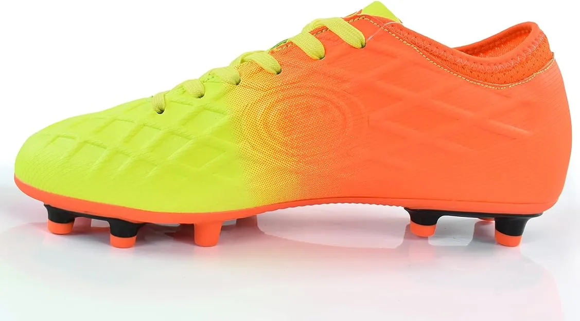 Senior Aztec Orange Ignisio Lace Up Rugby Football Boot