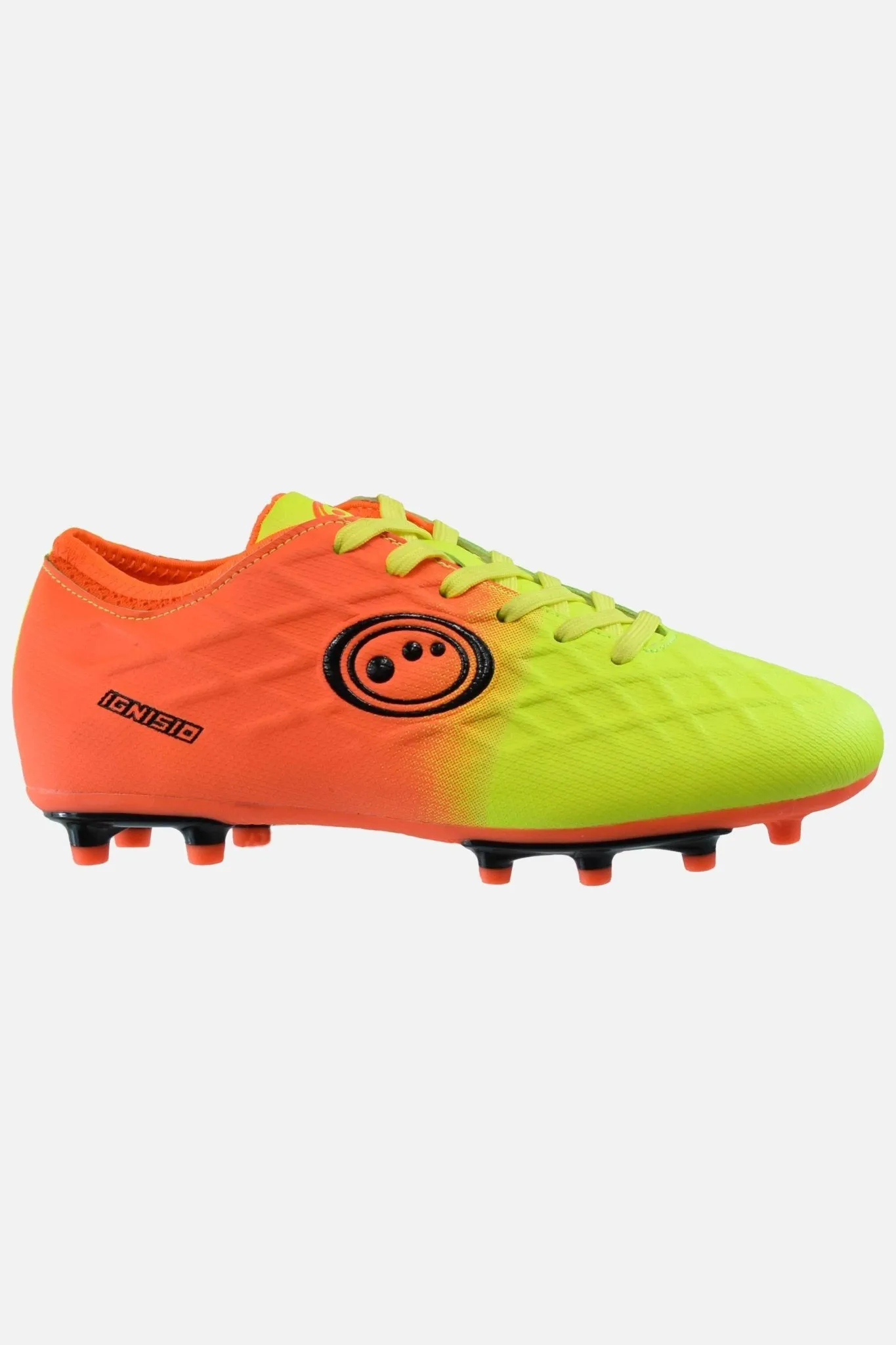 Senior Aztec Orange Ignisio Lace Up Rugby Football Boot