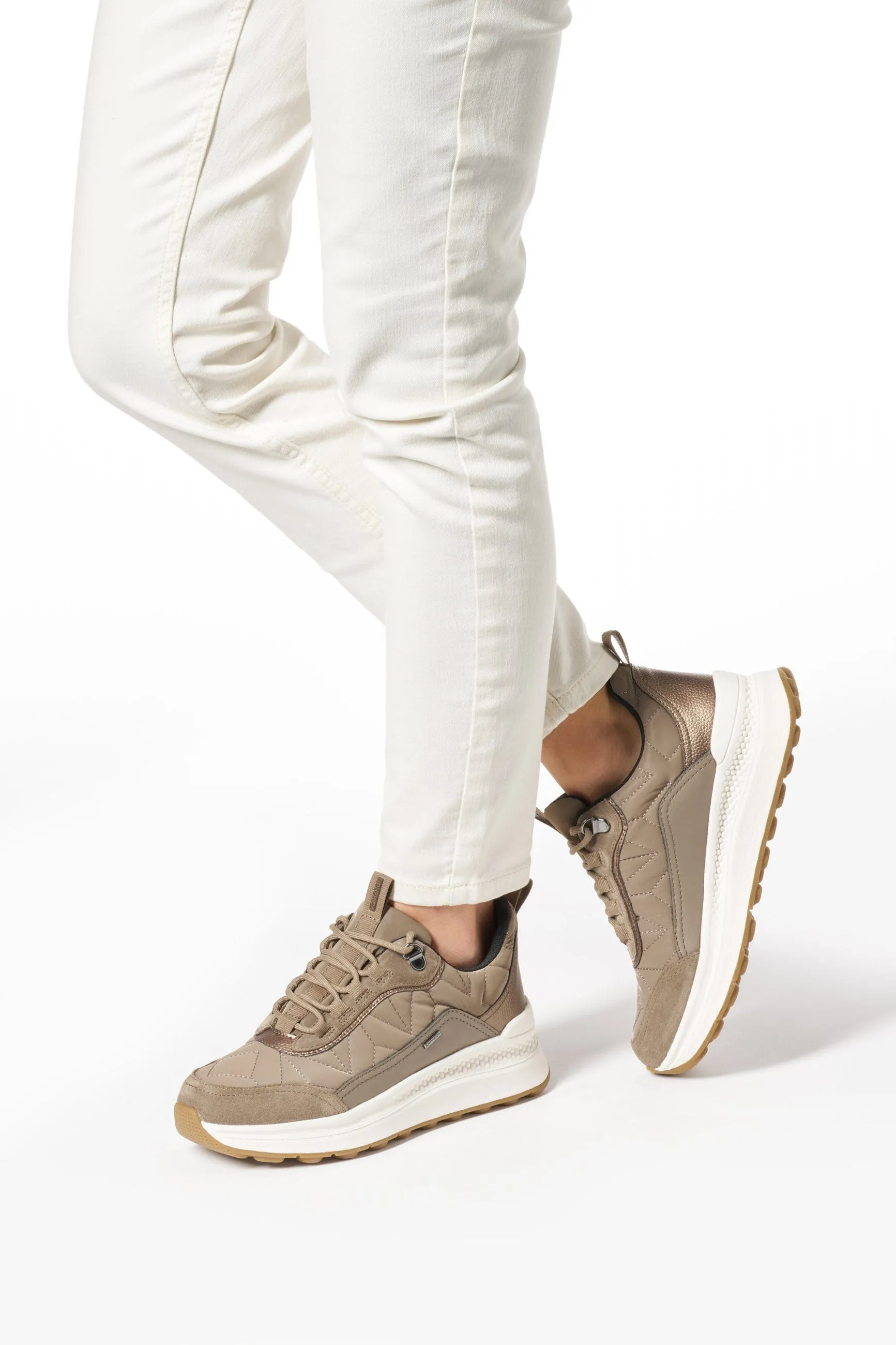 Spherica Actif ABX Waterproof Trainers - Taupe