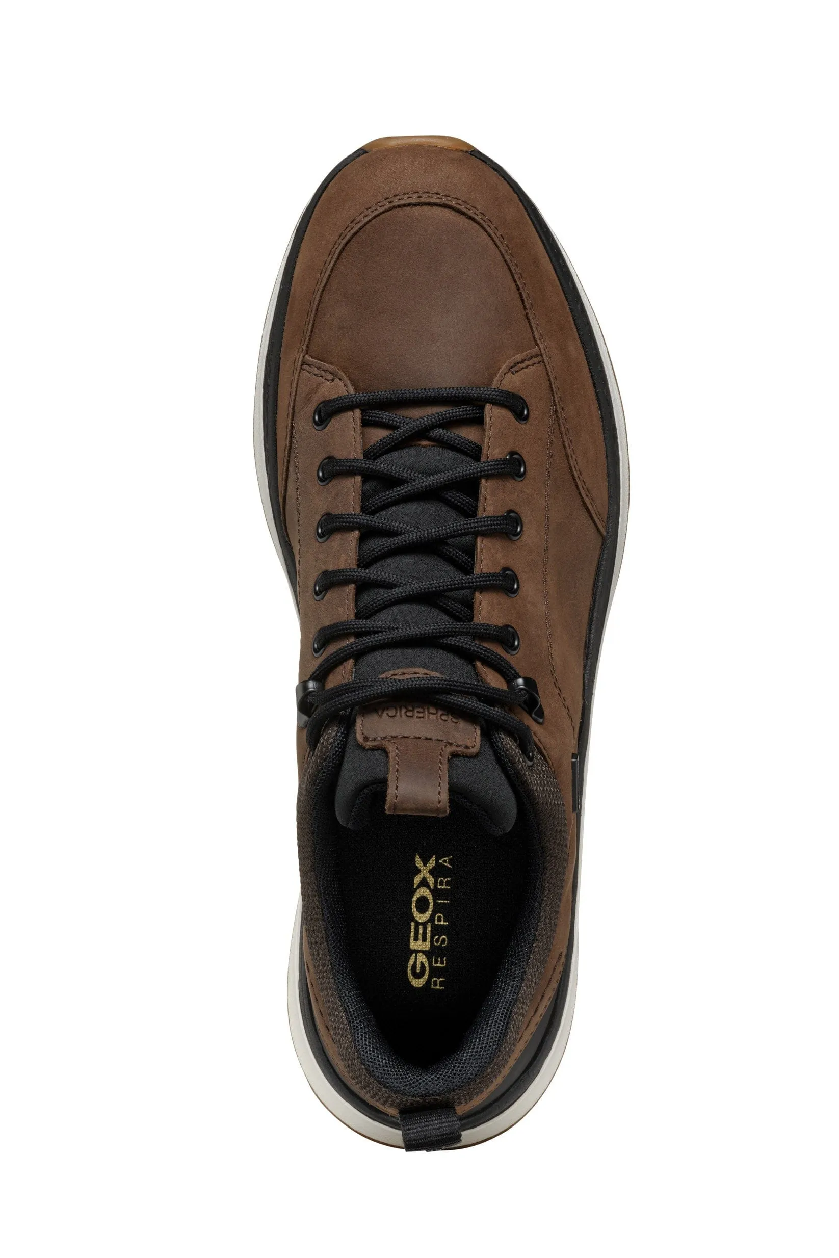 Spherica Actif Waterproof Trainers - Coffee/Black