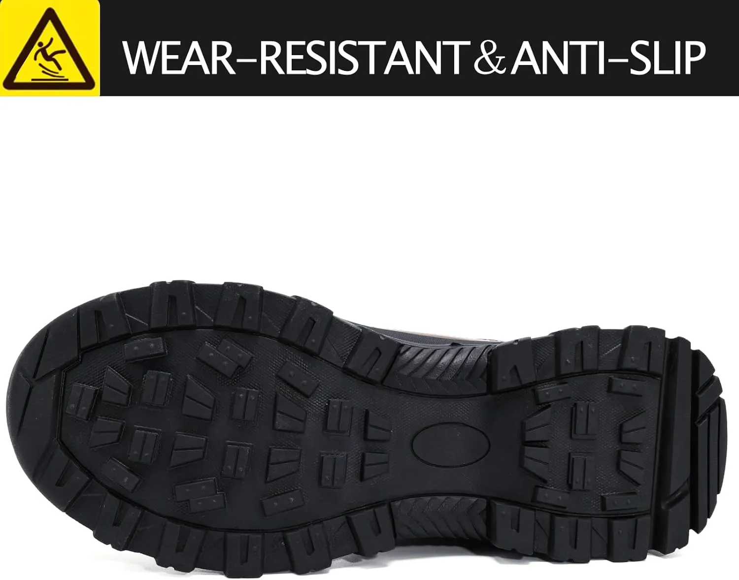 Steel Toe Boots for Men Waterproof Safety Work BootsComfortable Mens Industrial & Construction Boots