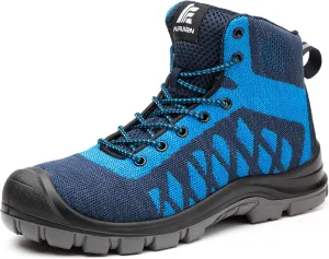 Steel Toe Shoes for Men Comfortable Safety Shoes Non Slip Steel Toe Sneaker