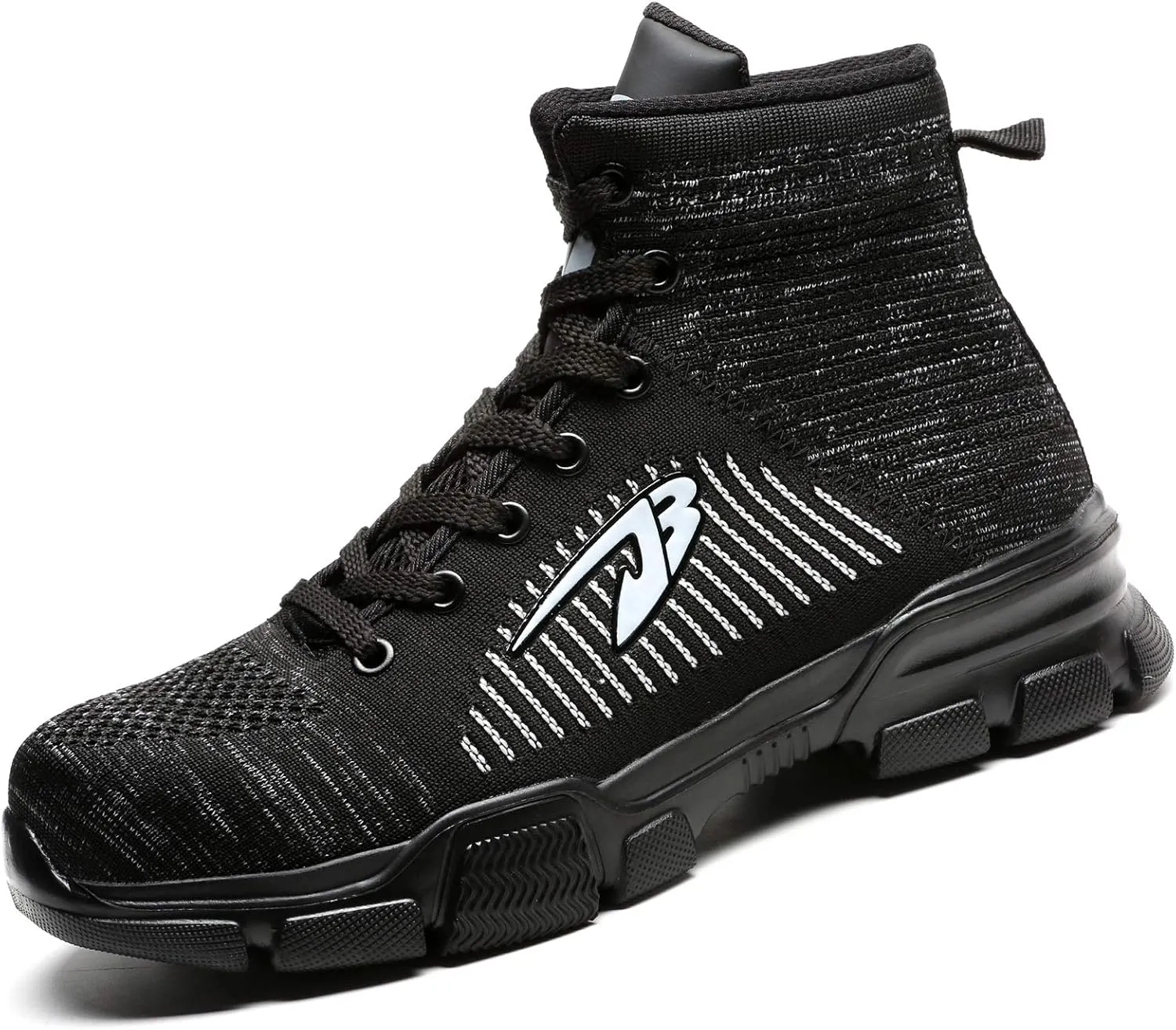 Steel Toe Work Boots for Men Women Lightweight Industrial & Construction Indestructible Safety Comfortable Shoes