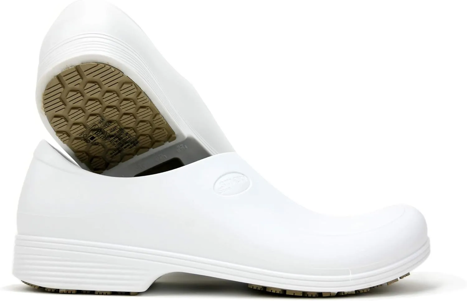 Sticky Men's Professional Waterproof Non-Slip Comfortable Pro/Work Shoes - White, Size: US Men's Adult