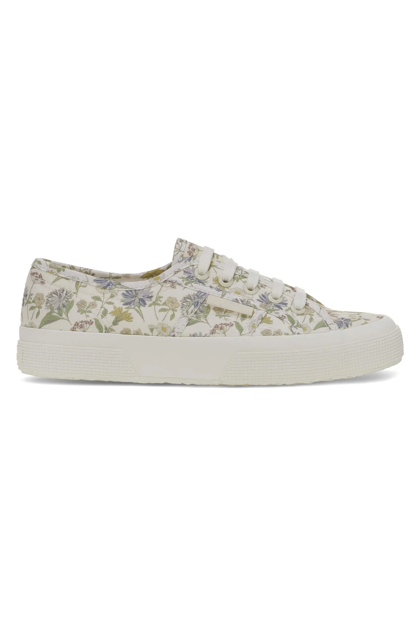 Superga 2750 Floral Print S31222W White AAC Trainer