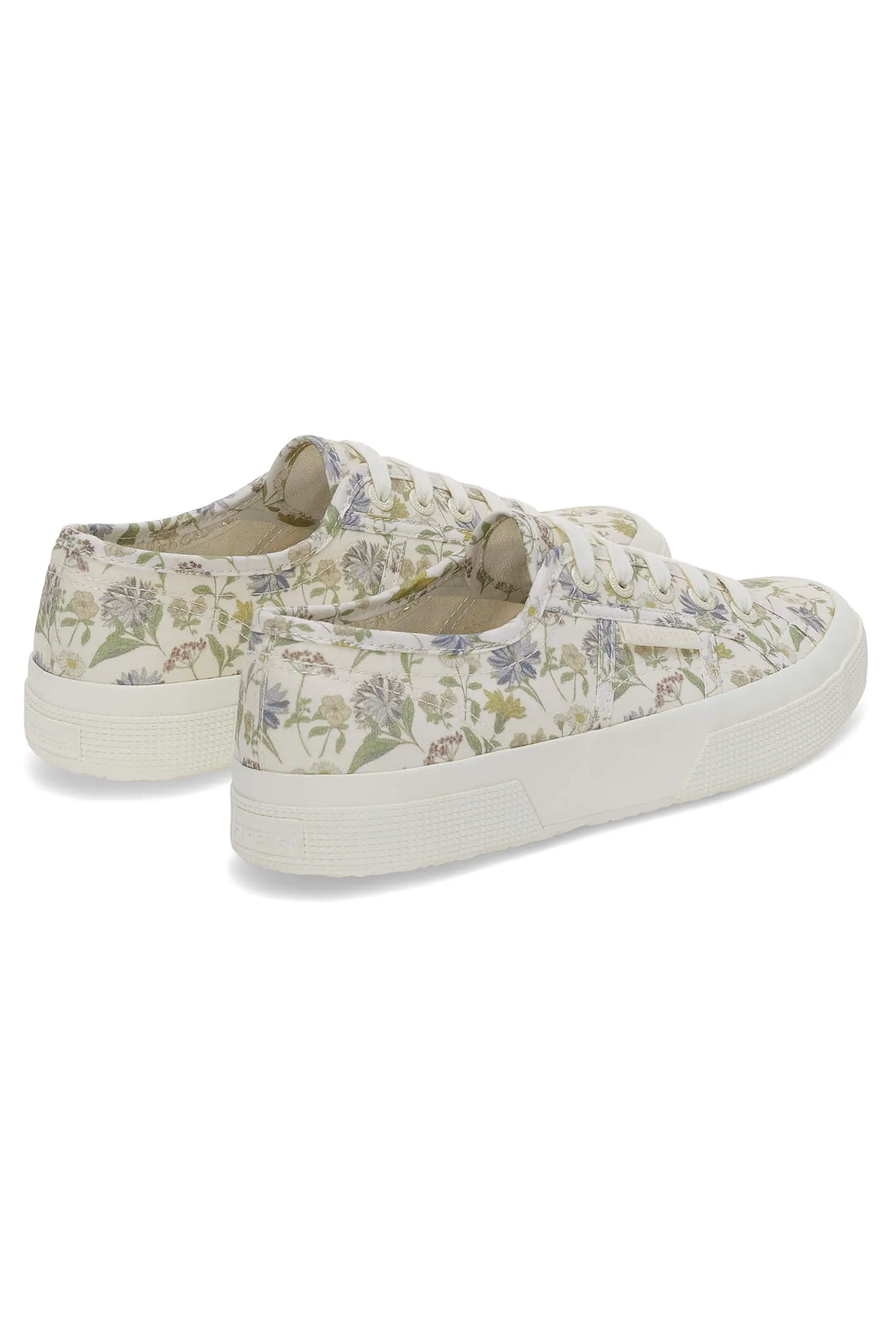 Superga 2750 Floral Print S31222W White AAC Trainer