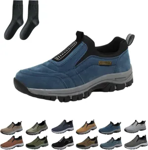 Teresad Shoes Men, Relieffoot Walking Shoes, Comfortable Orthopedic Slip-On Casual Shoes