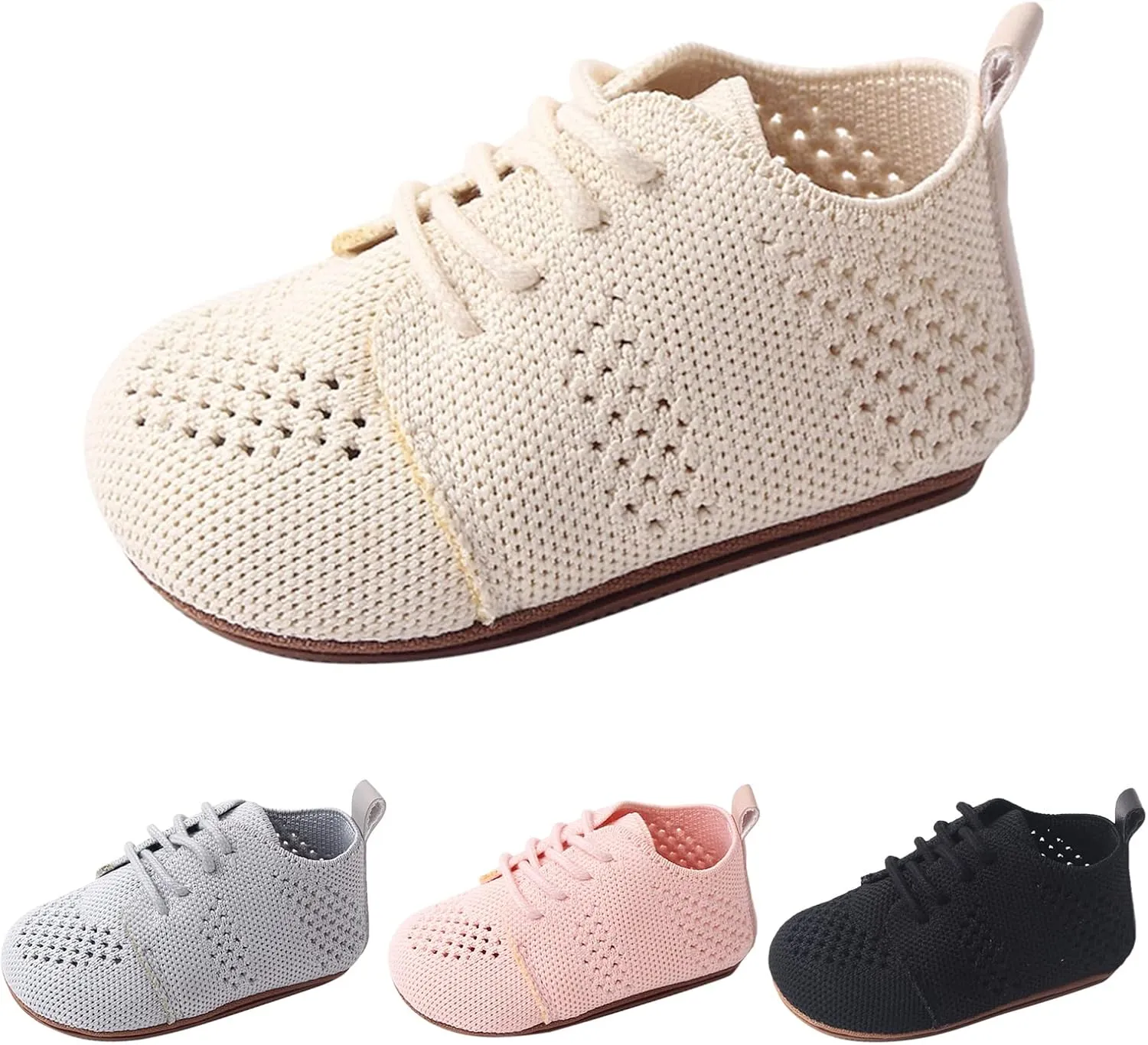 Toddler Baby Hollow Mesh First-Walking Shoes Infant Girls Boys Non Slip Lightweight Floor Sneakers Sports Trainers