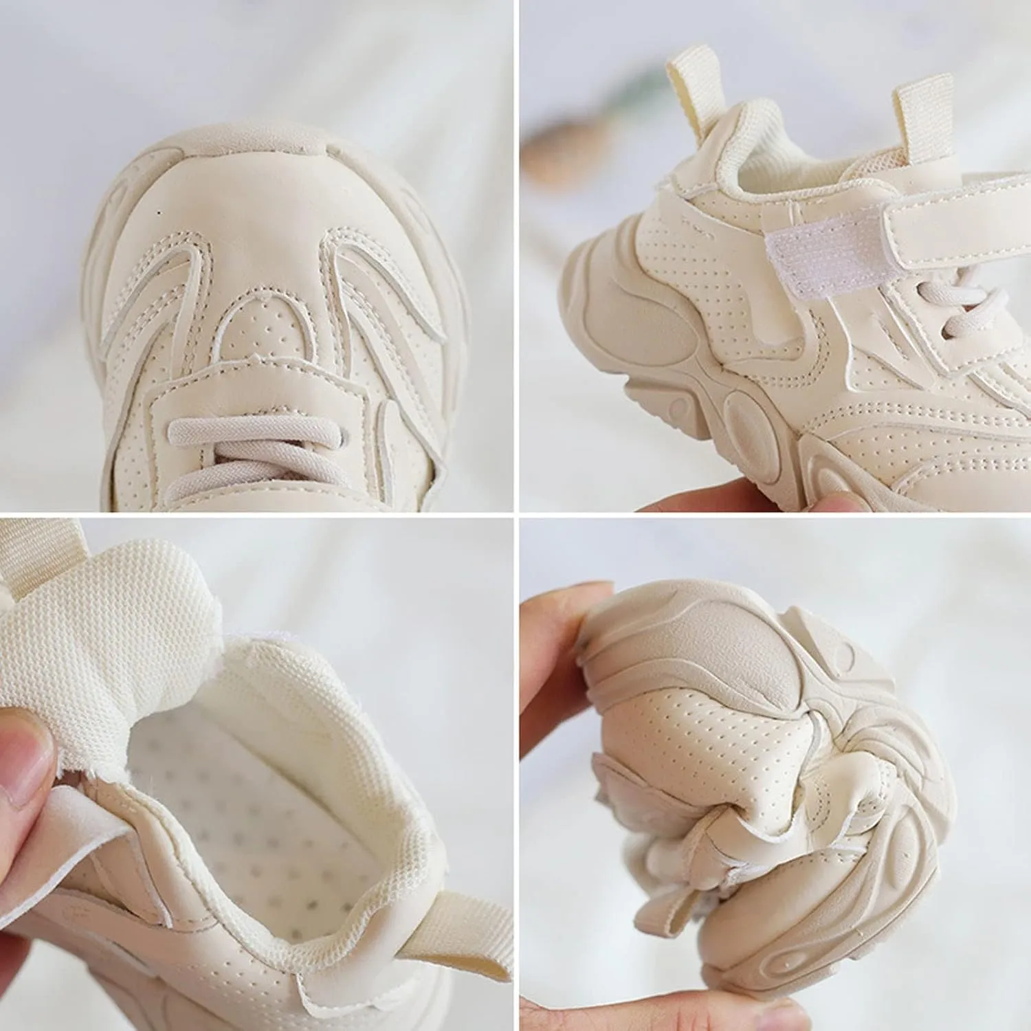 Toddler Girls Lightweight Sports Shoes Breathable Non Slip Soft Sole Running/Walking Sneakers Tennis Tennis Shoes Girl
