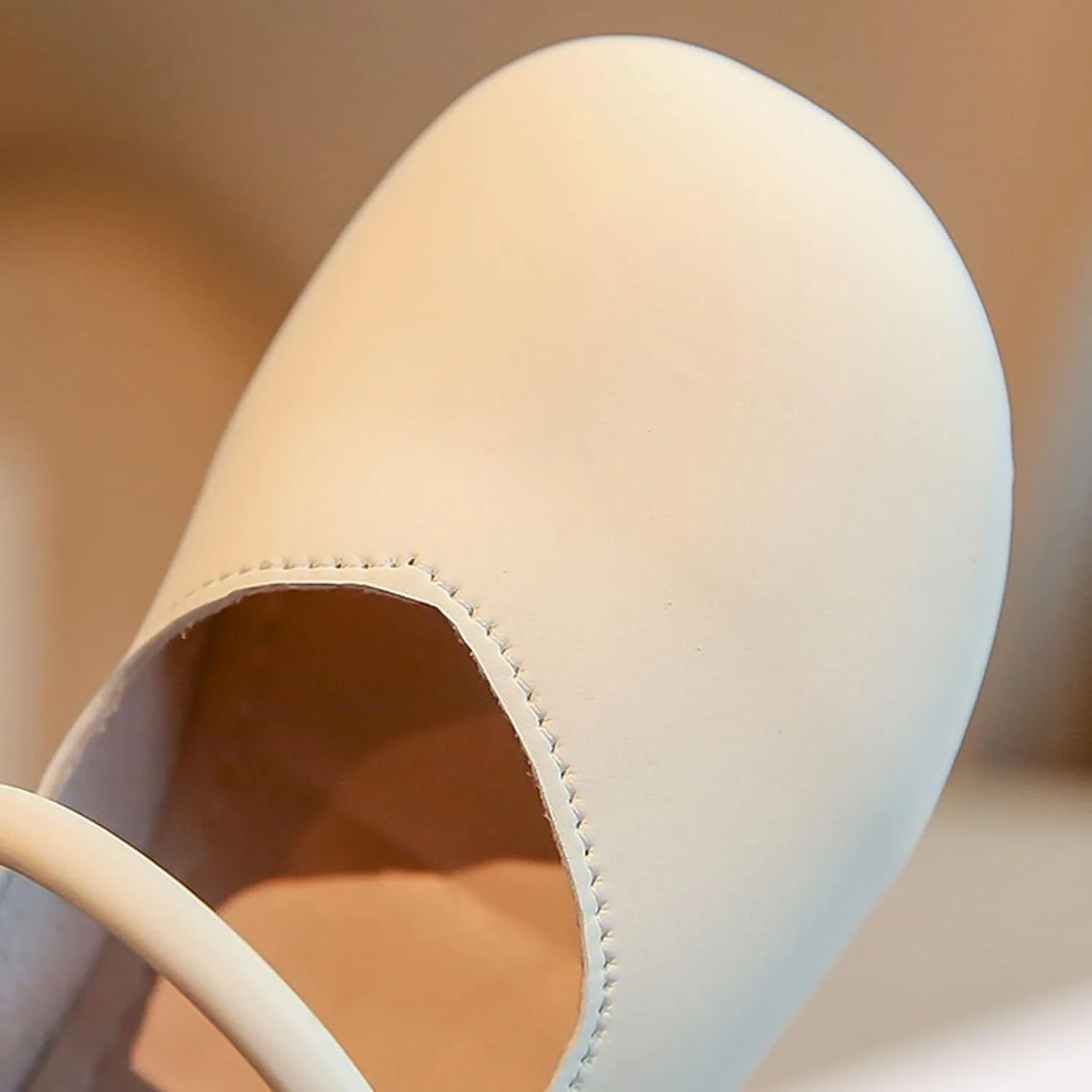 Toddler Wedding Shoes Flower Baby Mary Jane Shoes Square Toe Ballet Flat for Girls Slip On Flat for Party School