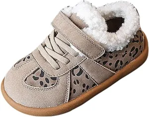 Toddler Wide Toe Box Shoes Kids Barefoot Shoes Walking Sneakers Non-Slip Drop Shoes,Toddler Little Girl Casual Shoes