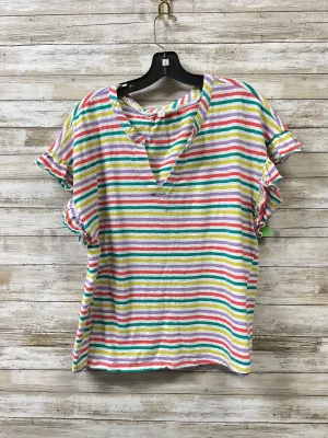Top Ss By Terra & Sky In Striped Pattern, Size:L