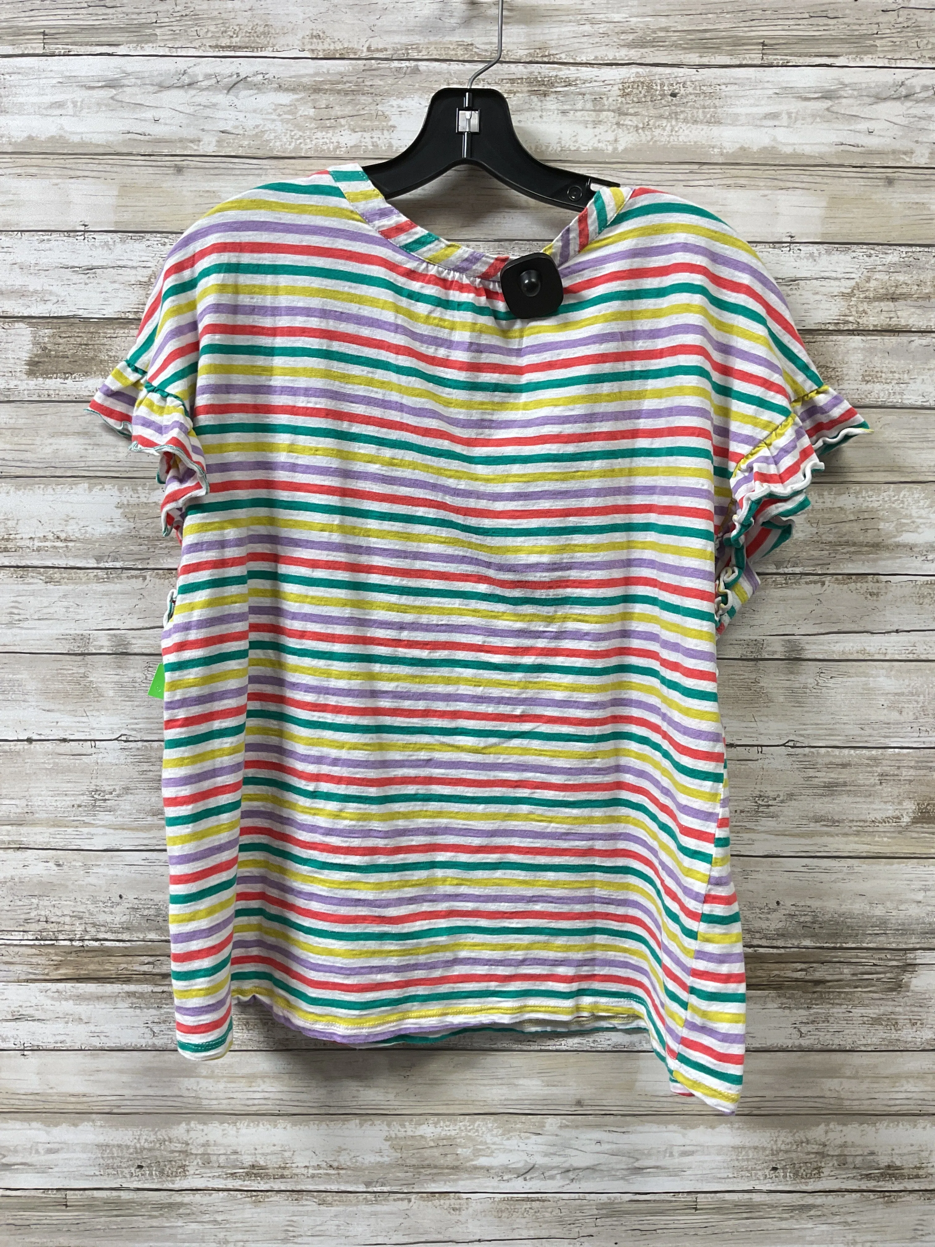 Top Ss By Terra & Sky In Striped Pattern, Size:L
