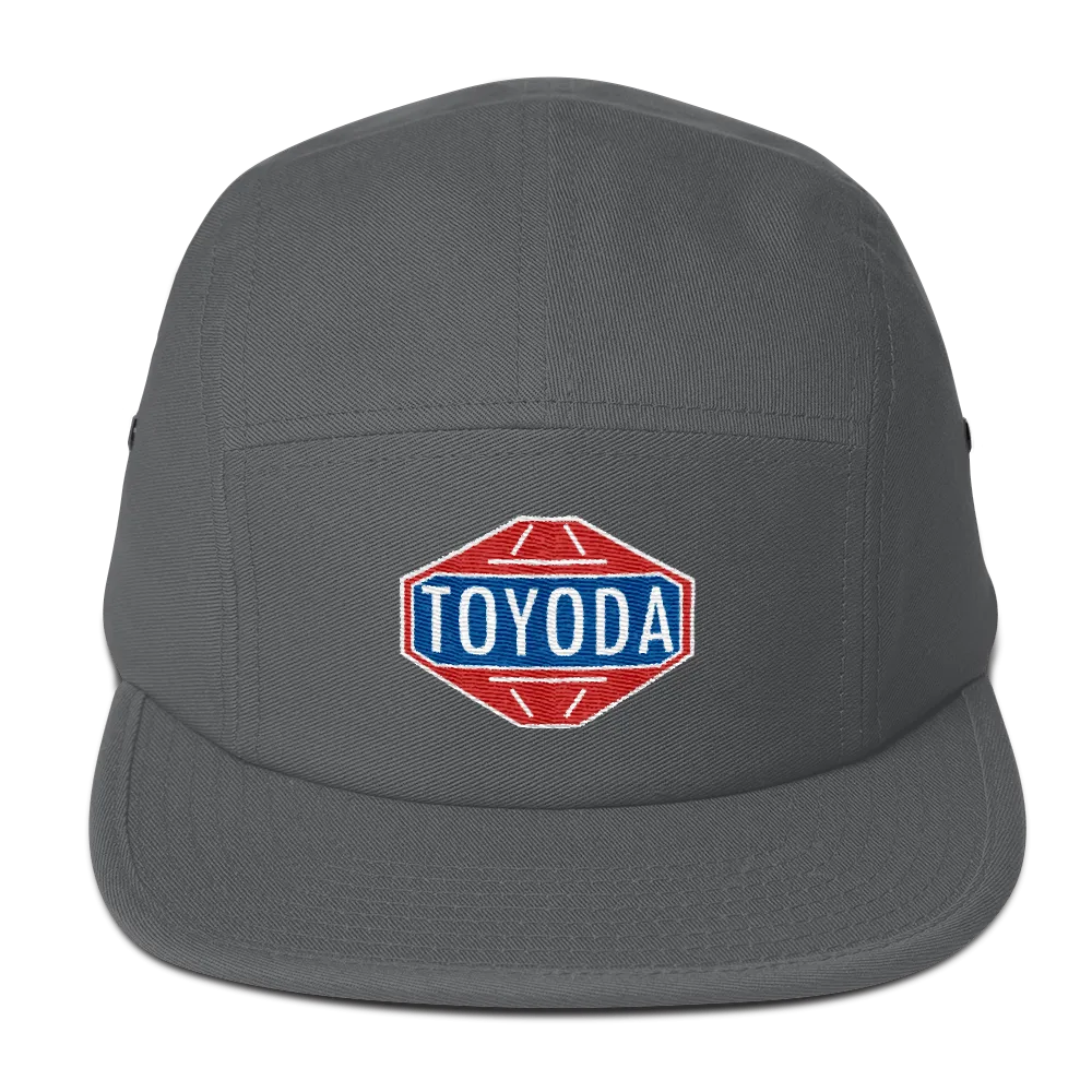 TOYODA Old School Embroidered 5 Panel Camper Hat