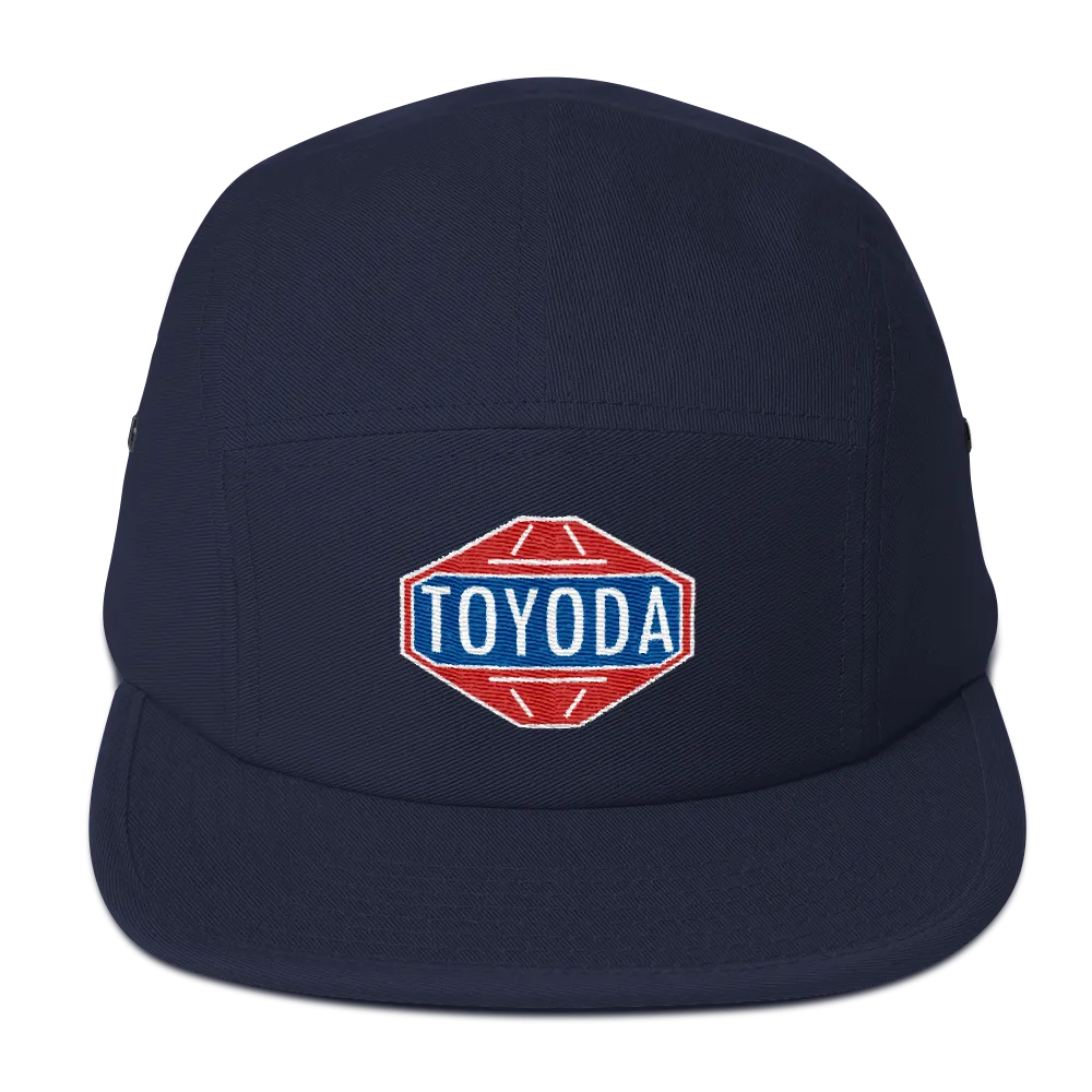 TOYODA Old School Embroidered 5 Panel Camper Hat