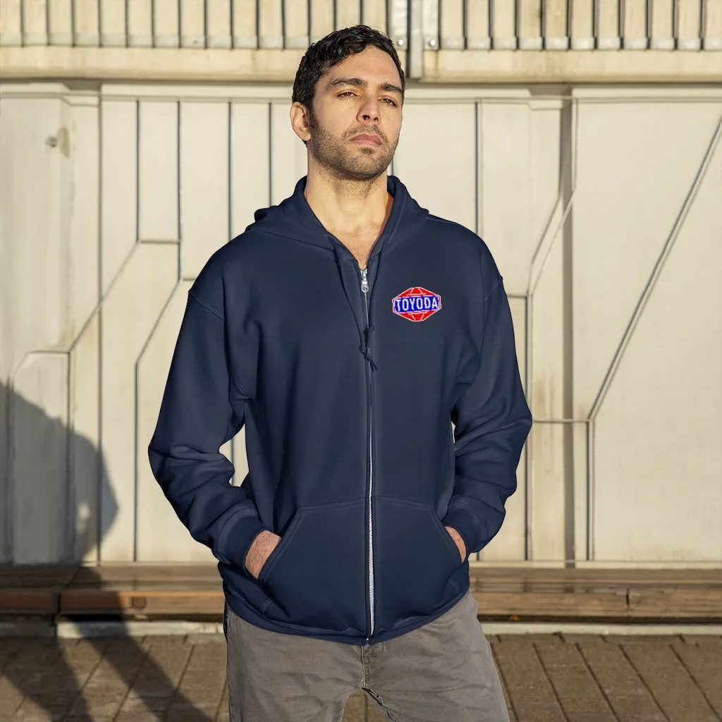 TOYODA Old School Unisex Zip Up Hoodie