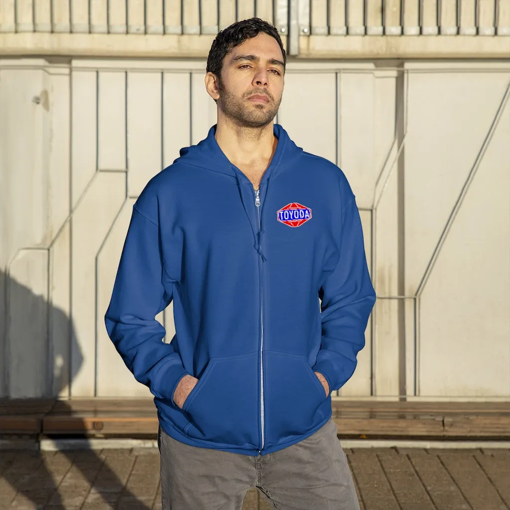 TOYODA Old School Unisex Zip Up Hoodie