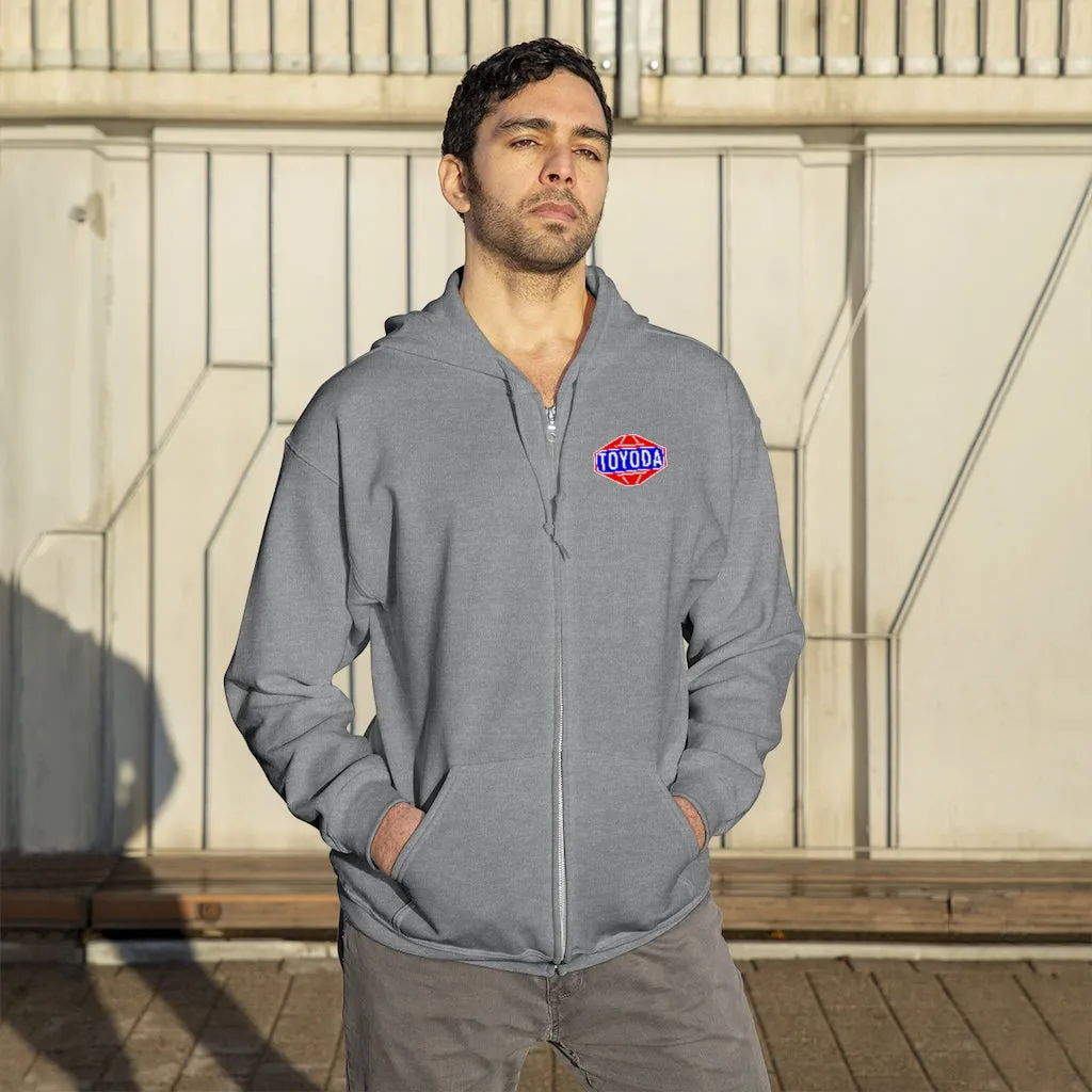 TOYODA Old School Unisex Zip Up Hoodie