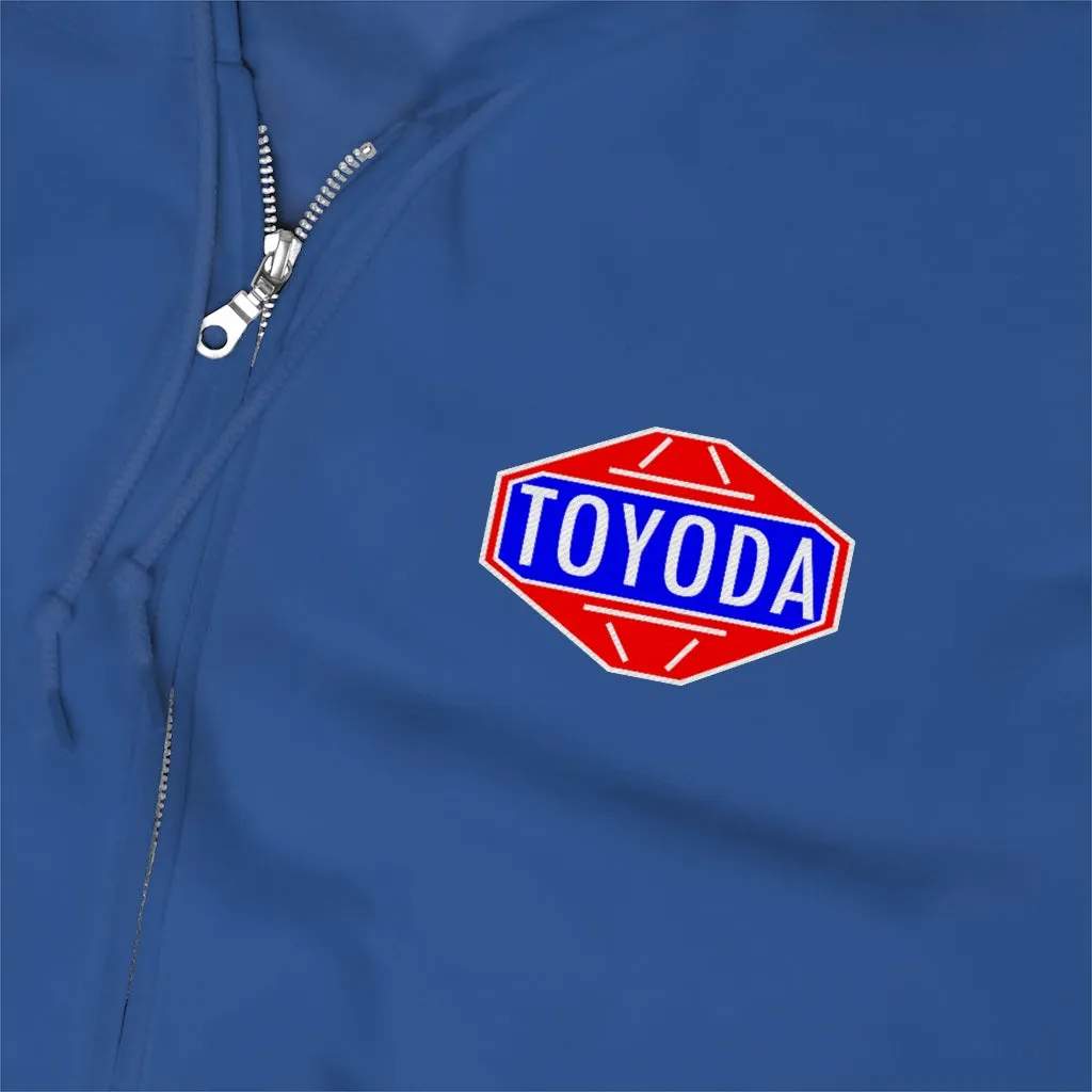 TOYODA Old School Unisex Zip Up Hoodie