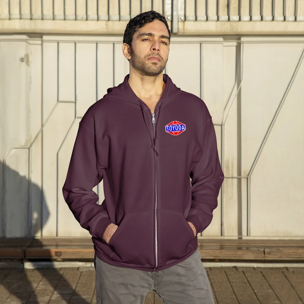 TOYODA Old School Unisex Zip Up Hoodie