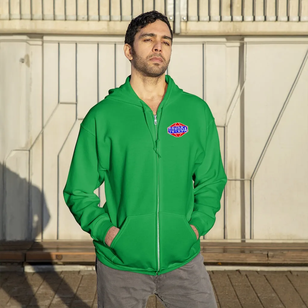 TOYODA Old School Unisex Zip Up Hoodie