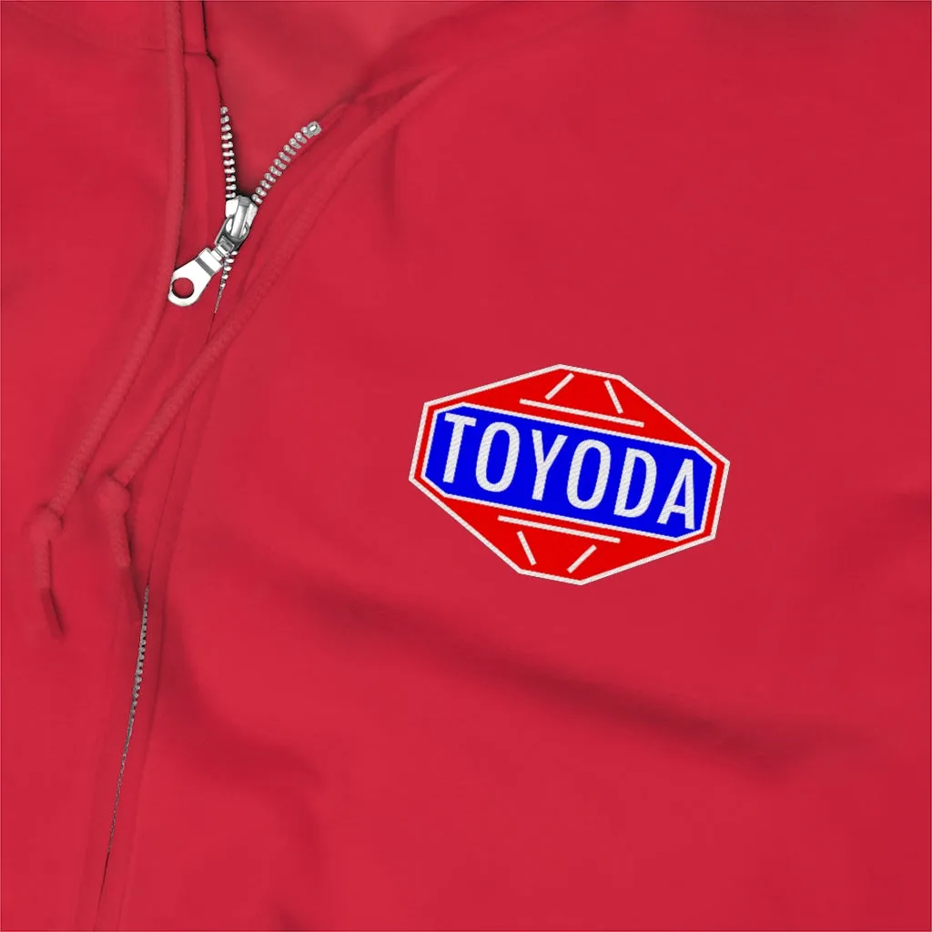 TOYODA Old School Unisex Zip Up Hoodie