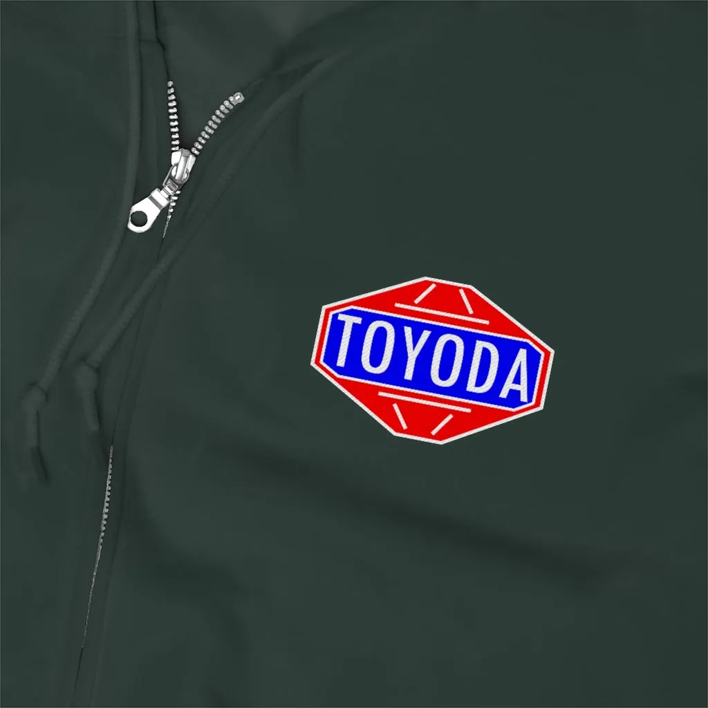 TOYODA Old School Unisex Zip Up Hoodie