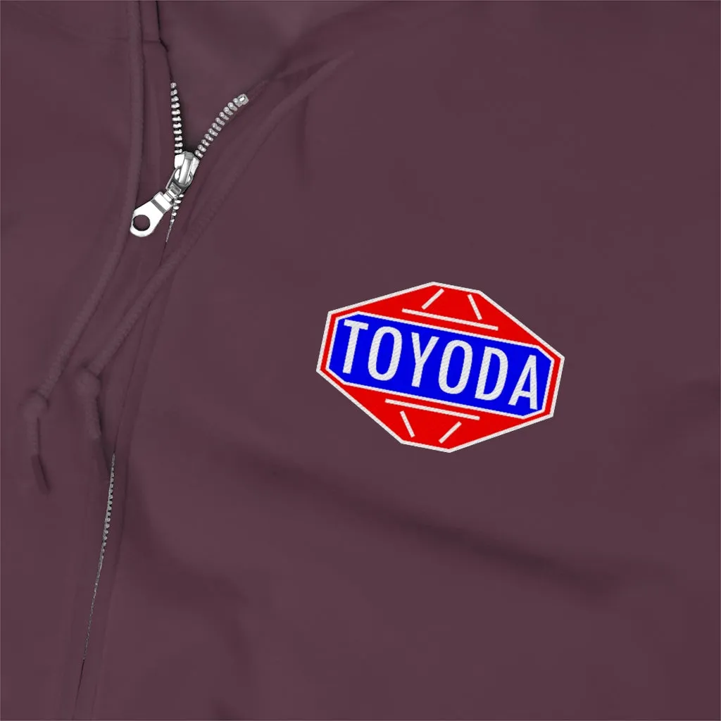TOYODA Old School Unisex Zip Up Hoodie