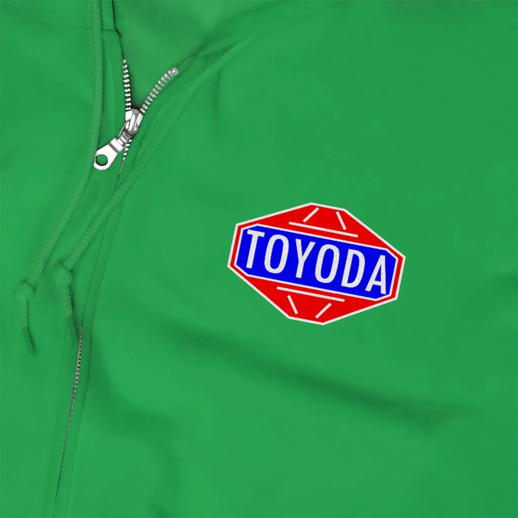 TOYODA Old School Unisex Zip Up Hoodie