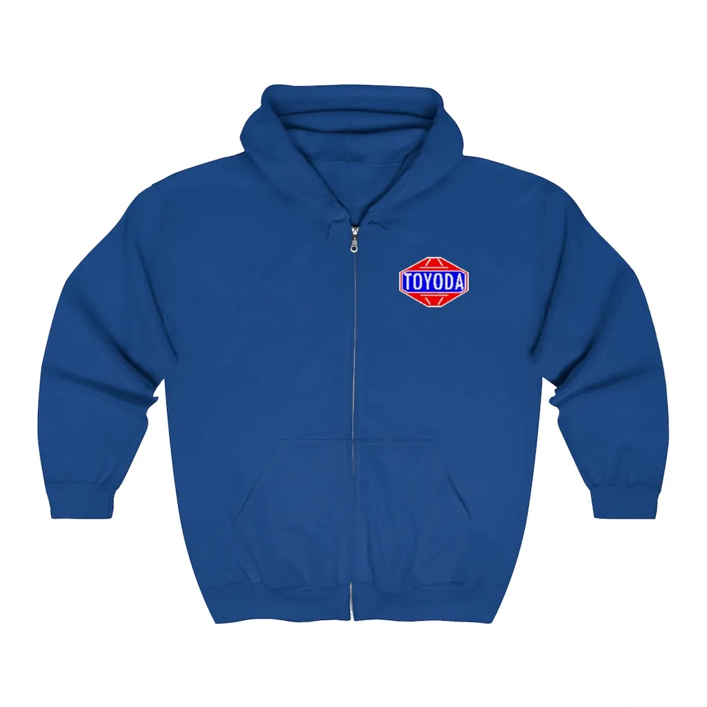 TOYODA Old School Unisex Zip Up Hoodie
