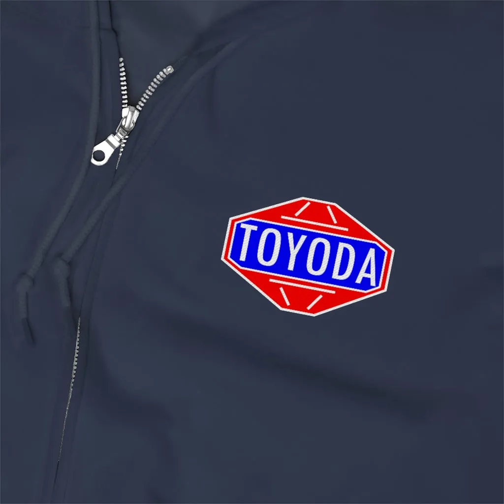 TOYODA Old School Unisex Zip Up Hoodie