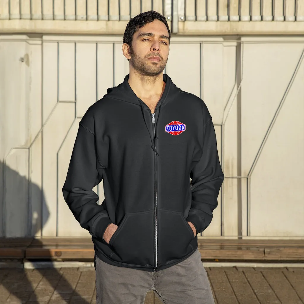 TOYODA Old School Unisex Zip Up Hoodie