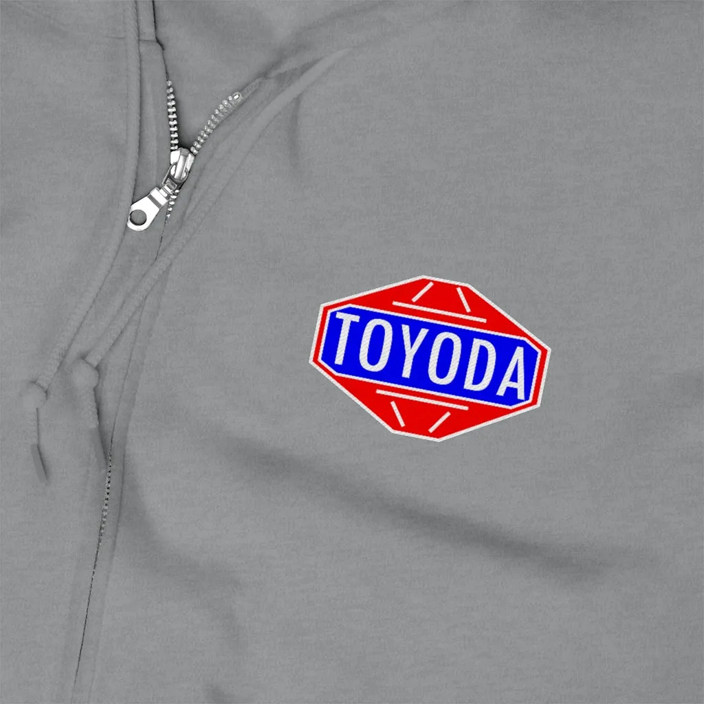 TOYODA Old School Unisex Zip Up Hoodie