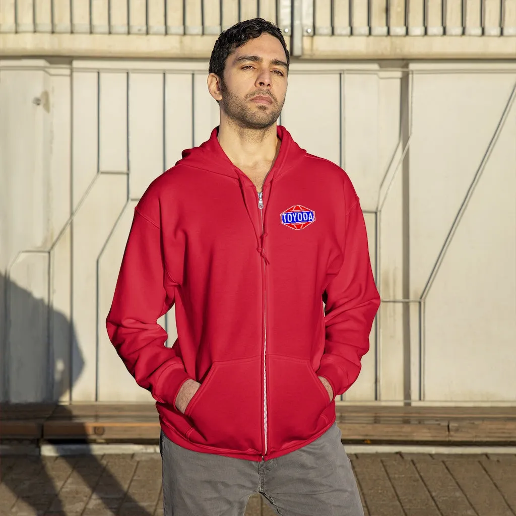 TOYODA Old School Unisex Zip Up Hoodie