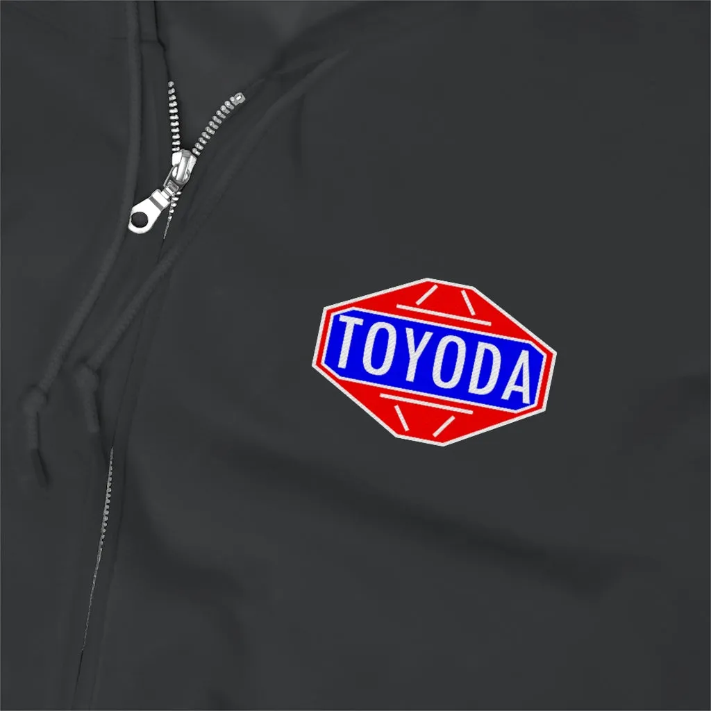 TOYODA Old School Unisex Zip Up Hoodie