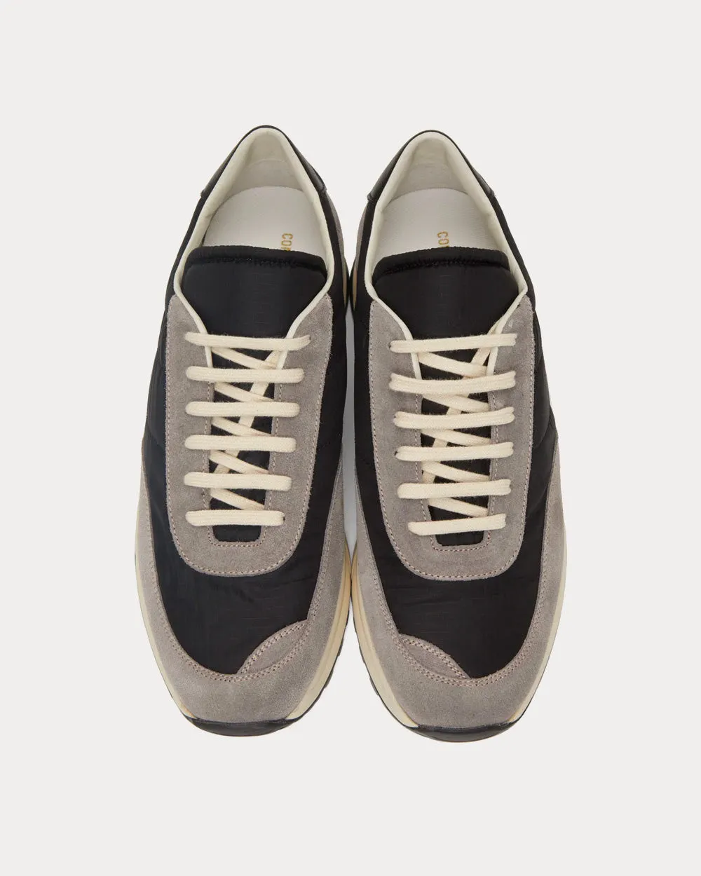 Track Classic Black / Warm Grey Low Top Sneakers