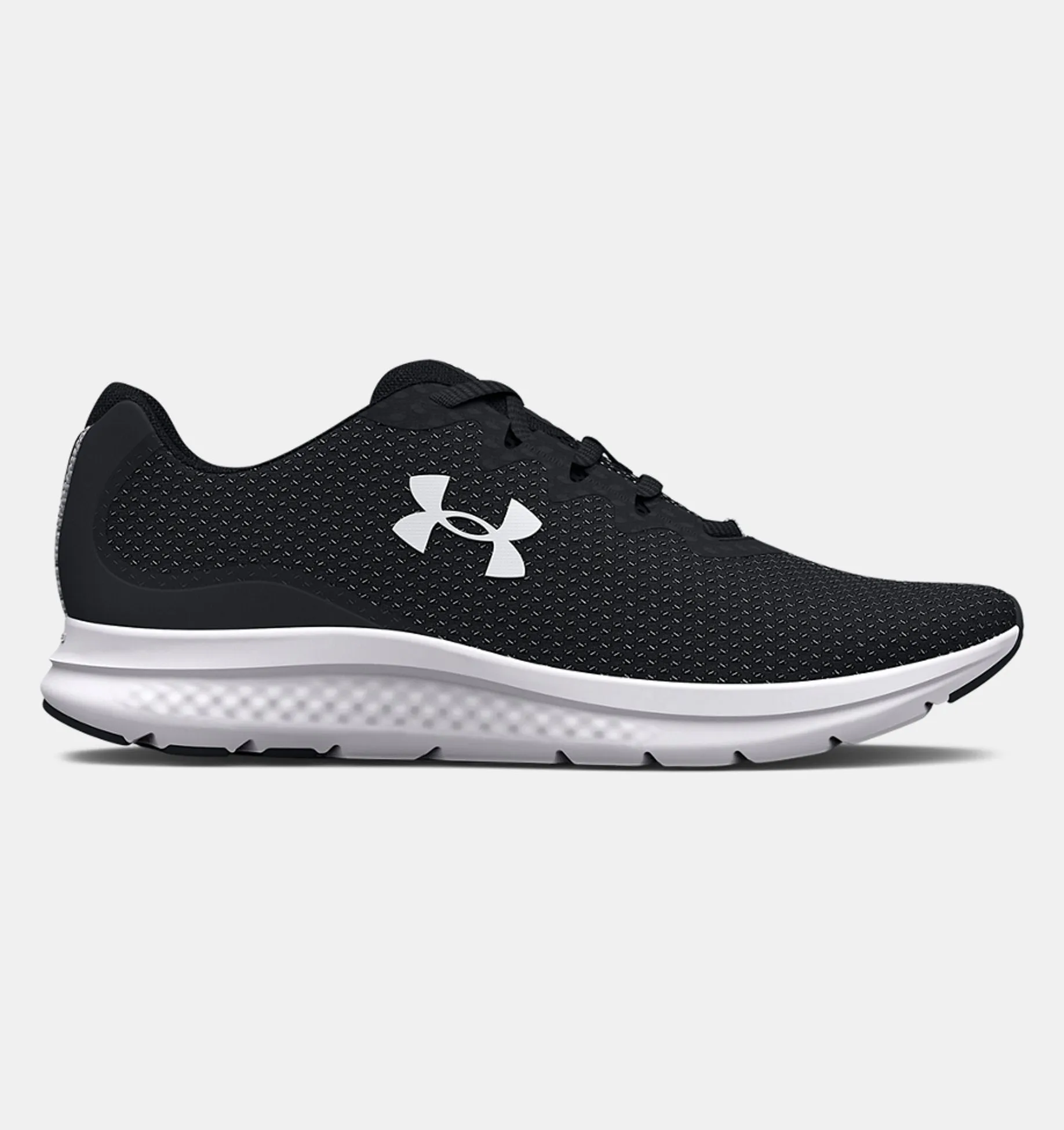 Under Armour Women's UA Charged Impulse 3 Running Shoes-Black/White