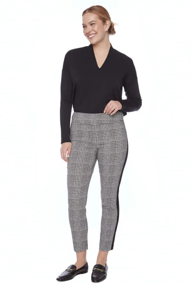 UP! 28 Inch Techno Ankle Pant in Arctic Plaid 68235UP