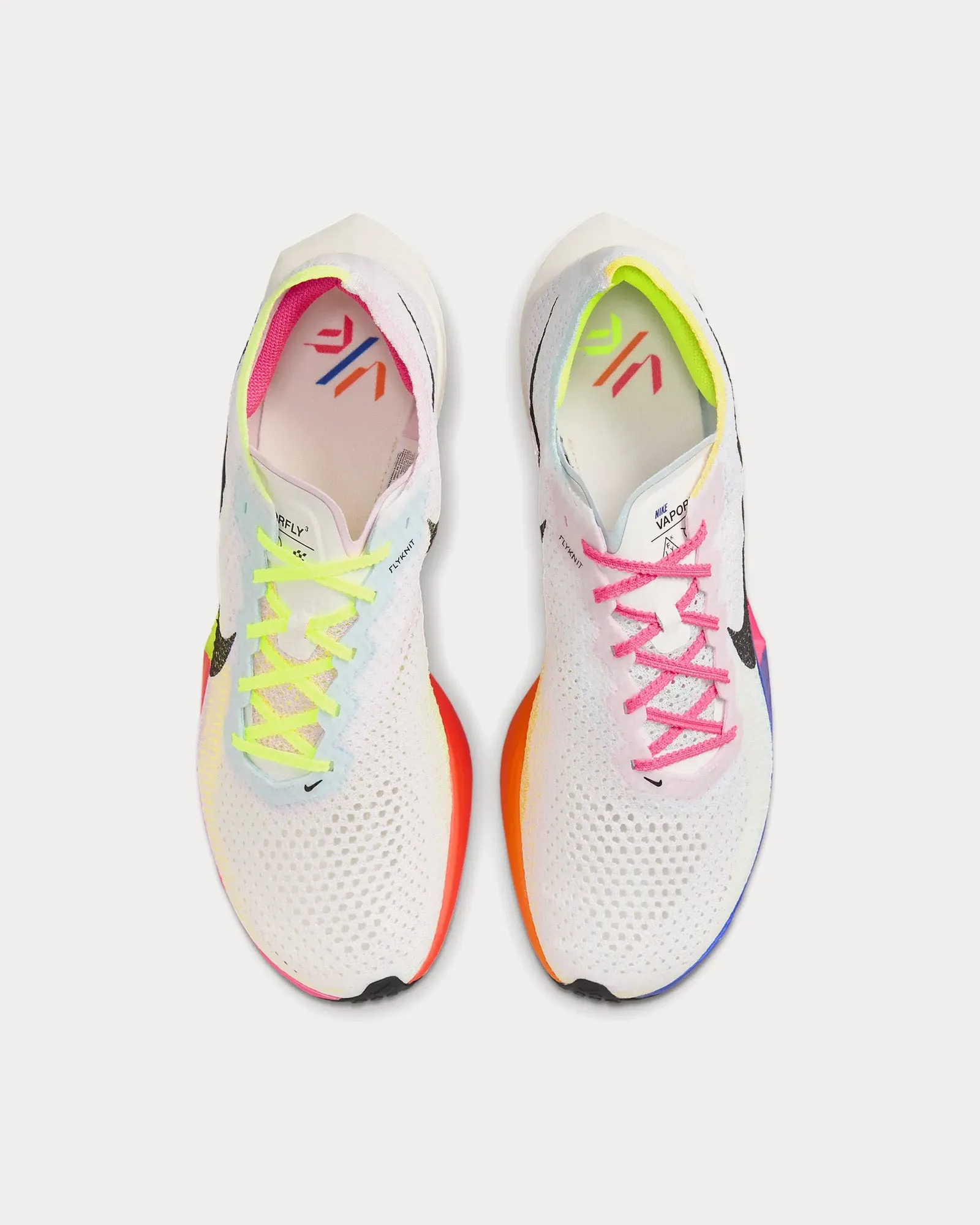 Vaporfly 3 Multi-Color / Volt / Hyper Pink / Black Running Shoes