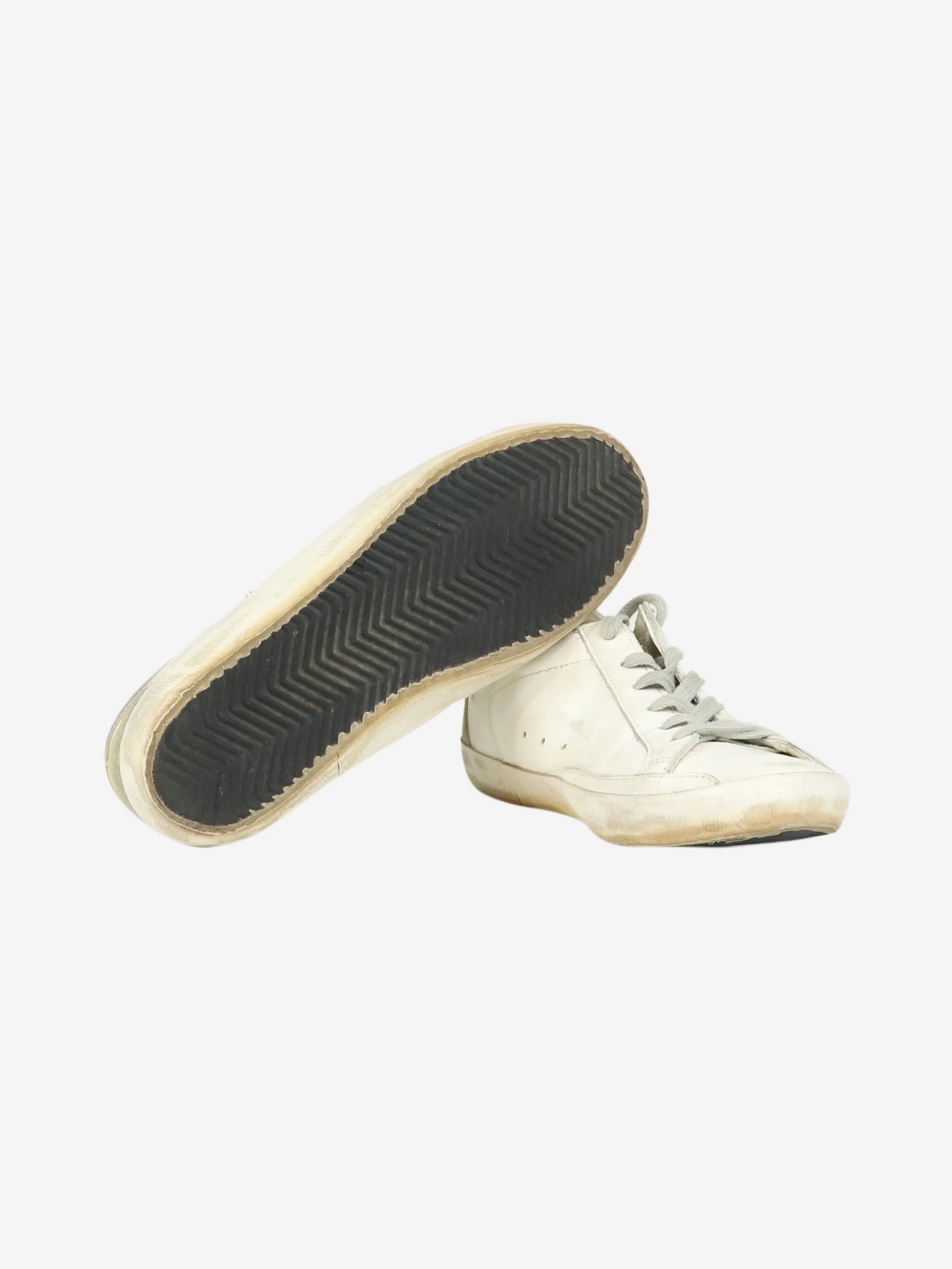 White Superstar trainers - size EU 38