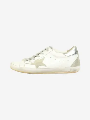 White Superstar trainers - size EU 38