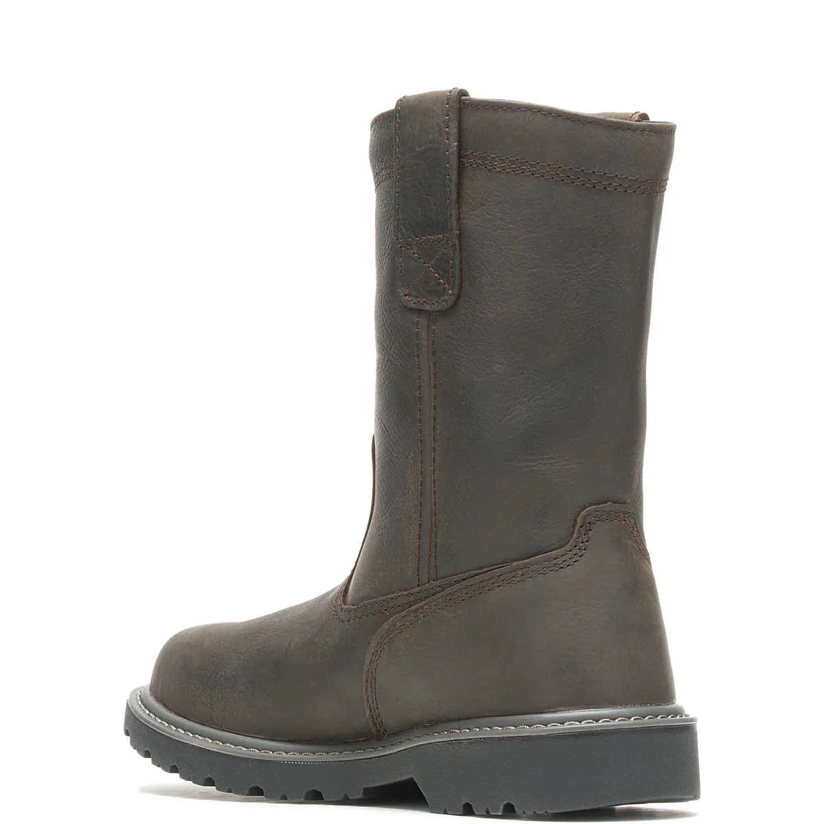 Wolverine Men's Floorhand Waterproof Steel-Toe 10" Wellington - Dark Brown