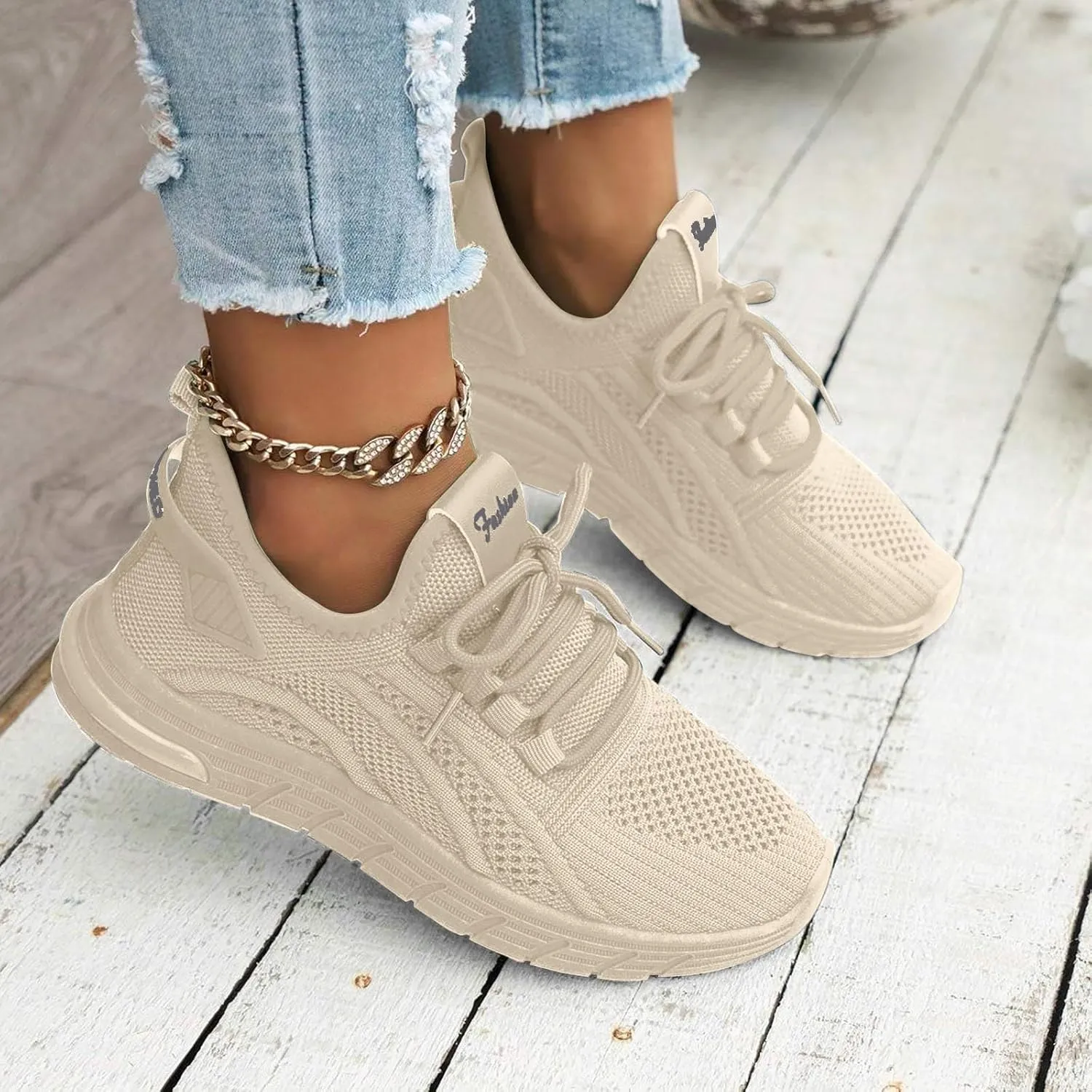Women Sneakers Women's Walking Shoes Running Tennis Shoes Non Slip Comfortable Breathable Workout Sports Athletic Sneakers