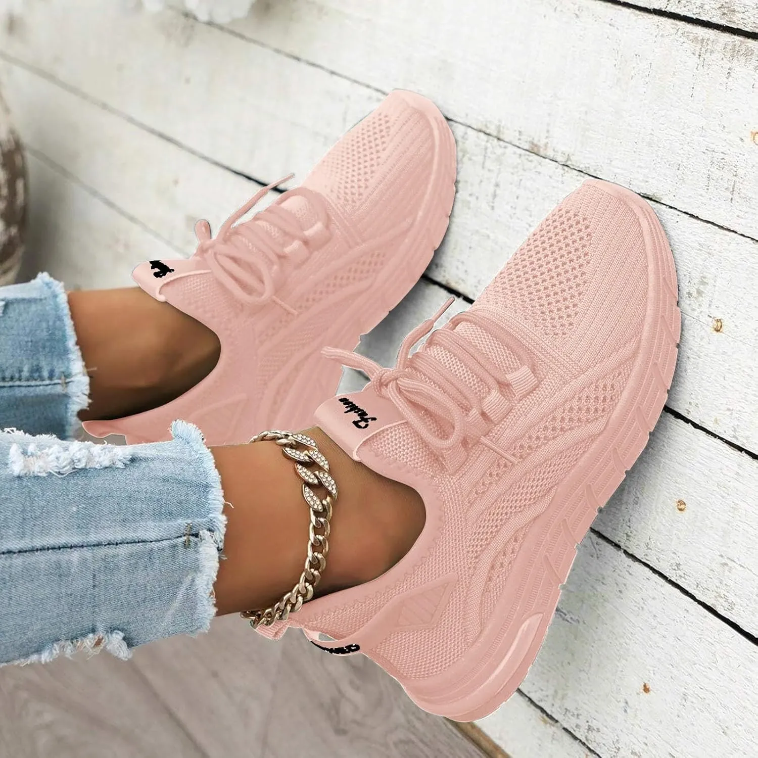 Women Sneakers Women's Walking Shoes Running Tennis Shoes Non Slip Comfortable Breathable Workout Sports Athletic Sneakers